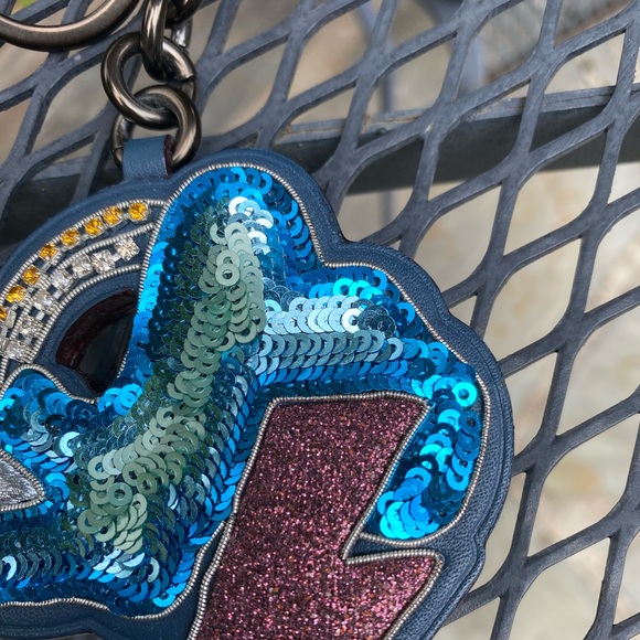 EUC Coach Shooting Star/Lightning Cloud Keychain - Picture 4 of 6